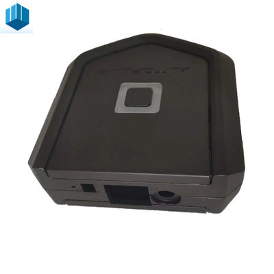 কালো ইনজেকশন ছাঁচনির্মাণ পণ্য আবরণ ISO9001 শিল্প যন্ত্র